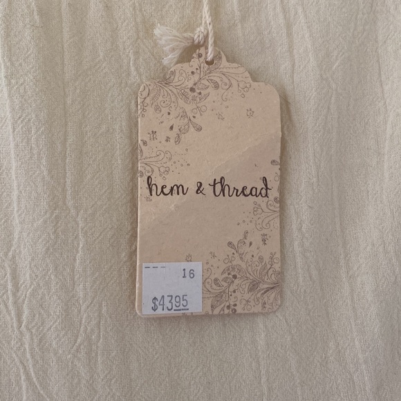 NWT hem & thread Dress - Picture 4 of 4